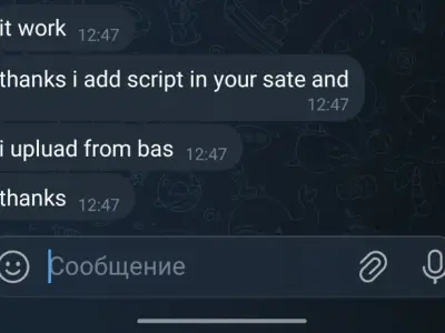 Screenshot of a real client review